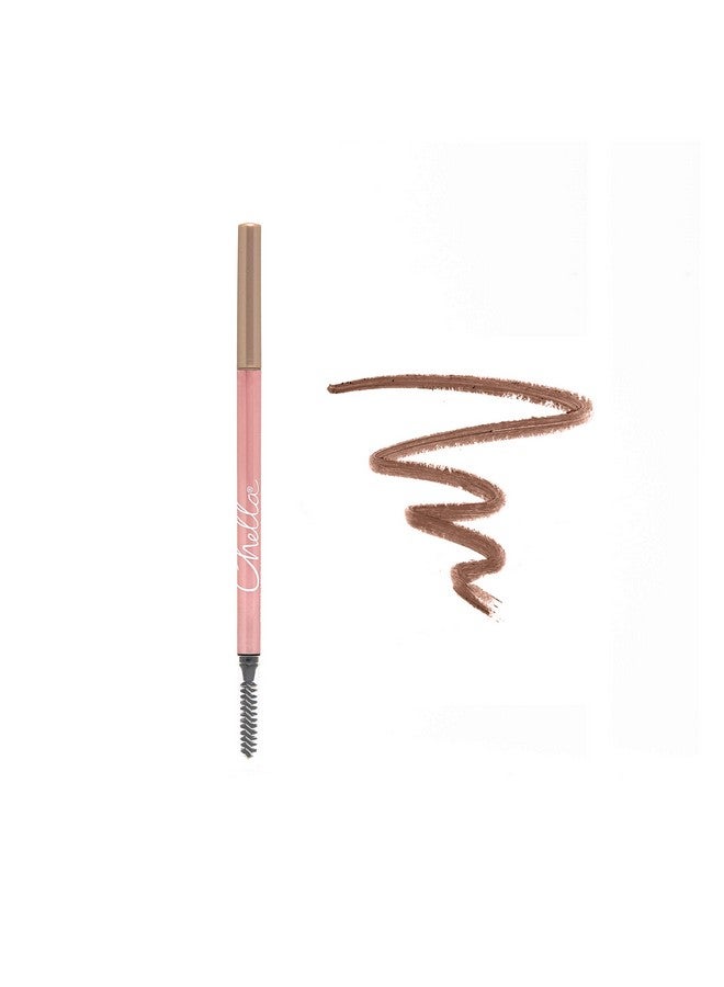 Chella Eyebrow Pencil - Vegan, Gluten Free, Cruelty Free, Paraben Free, Long Wearing, Smooth Consistency (Luscious Light Brown) - Image 1