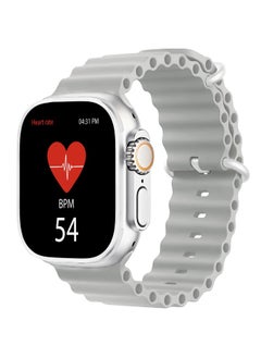 TOUCHMATE Touchmate Smartwatch with Bluetooth Calling & Extra Strap (Grey)  - Image 3