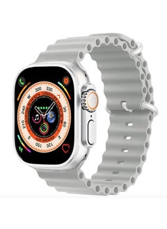 TOUCHMATE Touchmate Smartwatch with Bluetooth Calling & Extra Strap (Grey)  - Image 2