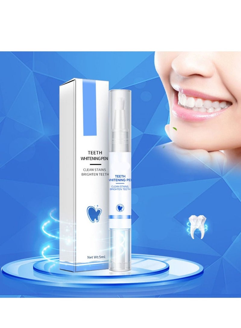 SYOSI Teeth Whitening Pen Cleaning Serum Remove Plaque Stains Dental Tools Whiten Teeth Oral Hygiene Tooth Whitening Pen Effective Transparent White Teeth Tooth Whitener Bleach Ph Neutral 1PCS - Image 1