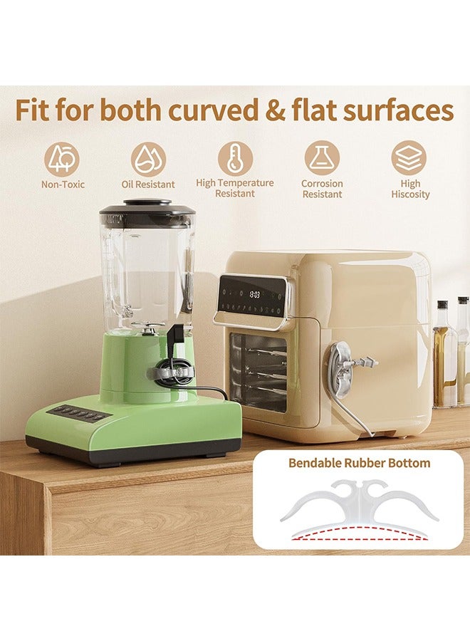 Arabest 2 Pcs Clear Cord Organizer, Kitchen Appliance Cord Wrappers, for Home Appliance Useful Kitchen Gadgets  - Image 4