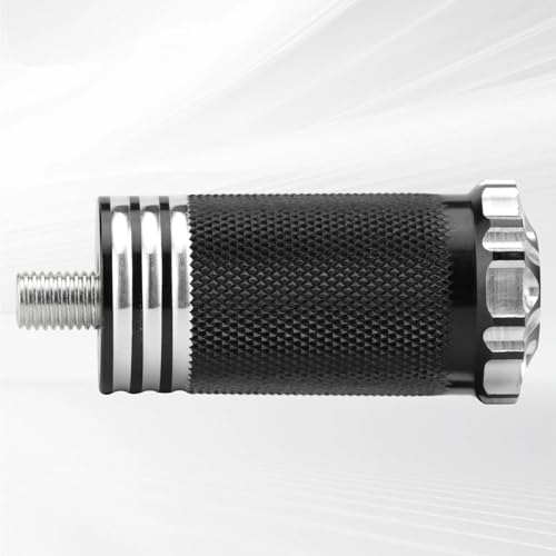 VG MOTO Motorcycle Shifter Peg Gear Shift Lever CNC Billet Foot Pegs Replacement for Harley Davidson Touring Softail Dyna Sportster Street Glide Road (Black-A,1pcs) - Image 5