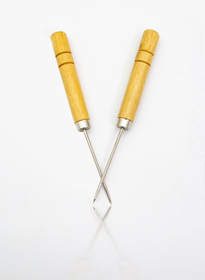 6 Pieces Hardwood Handle Awl - Image 2