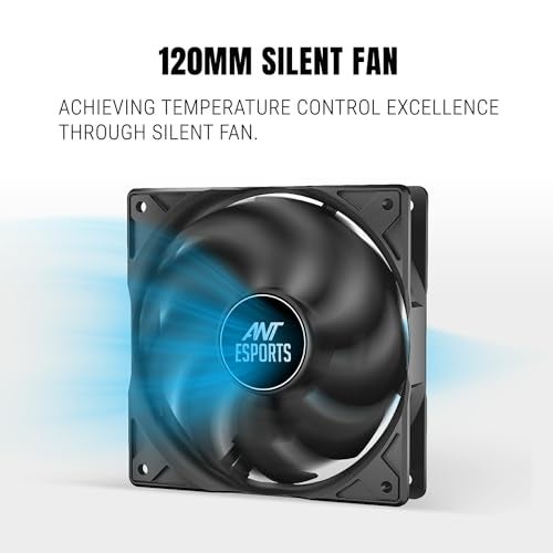 Ant Esports FP650B 80 Plus Bronze Certified Non Modular Gaming Power Supply/PSU with Active PFC, Flat Black Cables and Silent Fan - Image 4