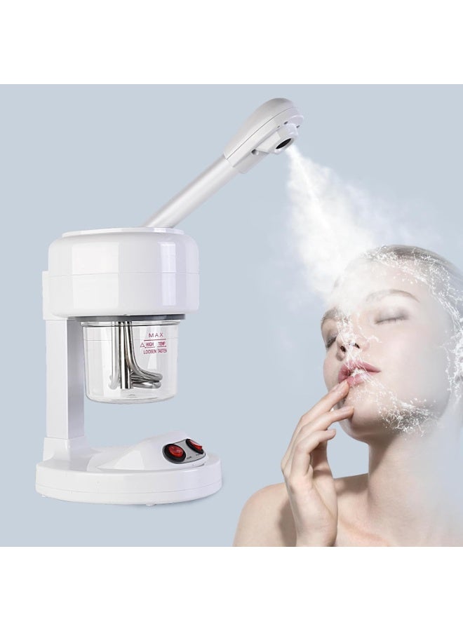 Excefore جهاز بخار الوجه الأوزون المحمول 3 في 1 - مرطب شخصي وجهاز بخار للزيوت الأساسية مع ذراع دوار - مثالي للاستخدام في المنزل أو الصالون - Image 1