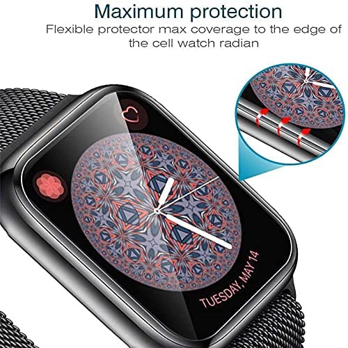 Wisely |Pack 3| For Noise NoiseFit Halo Smartwatch Screen Guard Nano Flexible Glass Full Screen Protector for Noise NoiseFit Halo 1.43" (Pack of 3) - Image 3