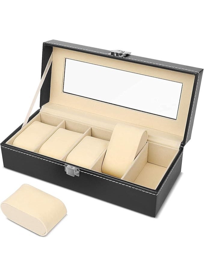 بادوم صندوق الساعات الجلدية - Image 4