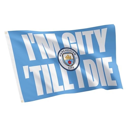 Desert Cactus Manchester City FC 100% Polyester Indoor Outdoor 3x5 feet Banner Man City MCFC Football Soccer (Flag H) - Image 1
