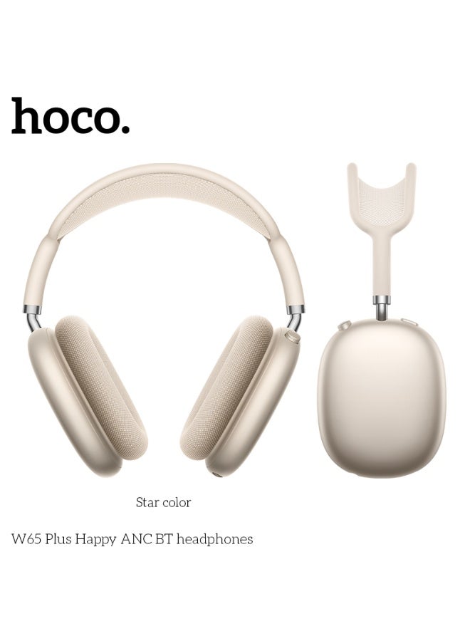 hoco. W65 Plus Happy ANC BT headphones - Image 1