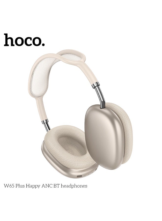 hoco. W65 Plus Happy ANC BT headphones - Image 2
