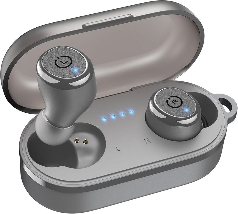 TOZO T10 (Ergonomic Edition) Wireless Earbuds Bluetooth 5.3 Headphones, App Customize EQ, Ergonomic Design, 55H Playtime, Wireless Charging Case, IPX8 Waterproof Sound in-Ear Headset, New Version - Image 1
