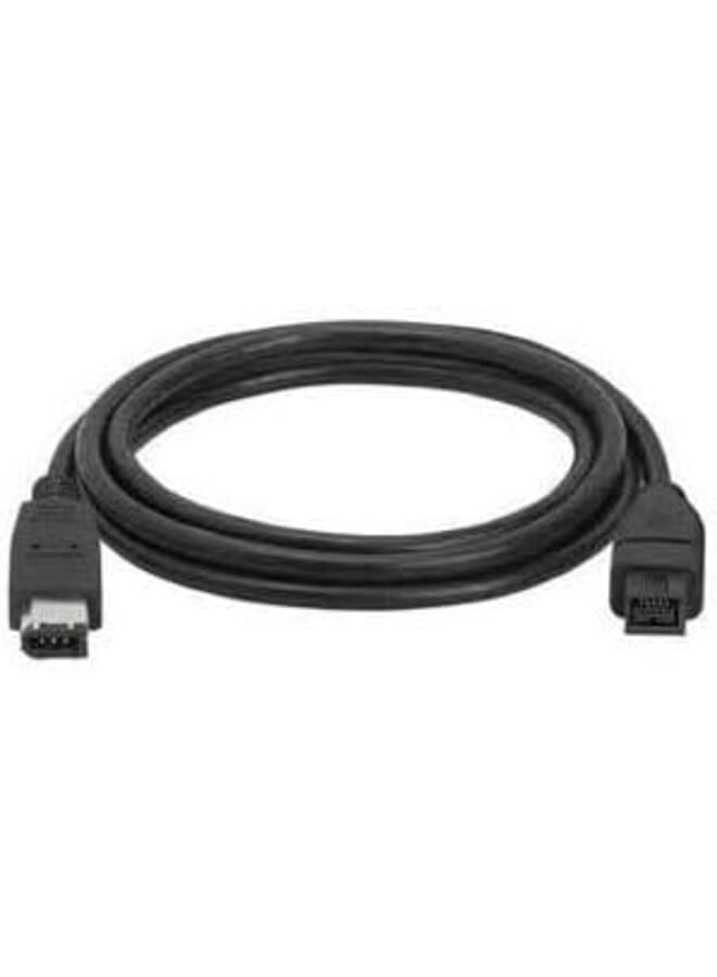 StarTech 6 Ft Ieee 1394 Firewire Cable 9 6 M M Ieee 1394 Cable 6 Pin Firewire M To Firewire 800 M 6 Ft Black 1394_96_6 - Image 4
