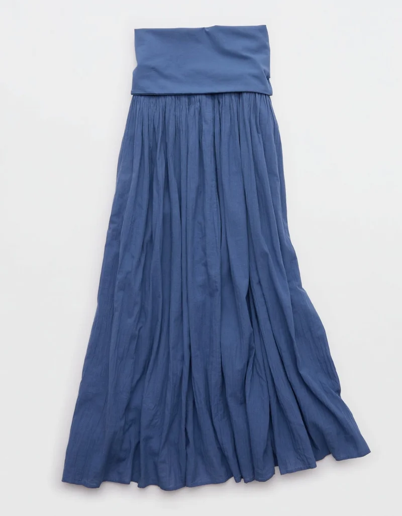 Aerie  Aerie At The Barre Convertible Maxi Skirt for Women | Best Price UAE