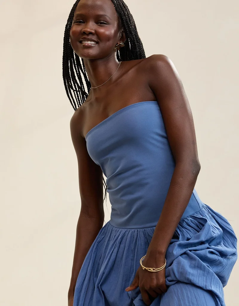 Aerie  Aerie At The Barre Convertible Maxi Skirt for Women | Best Price UAE
