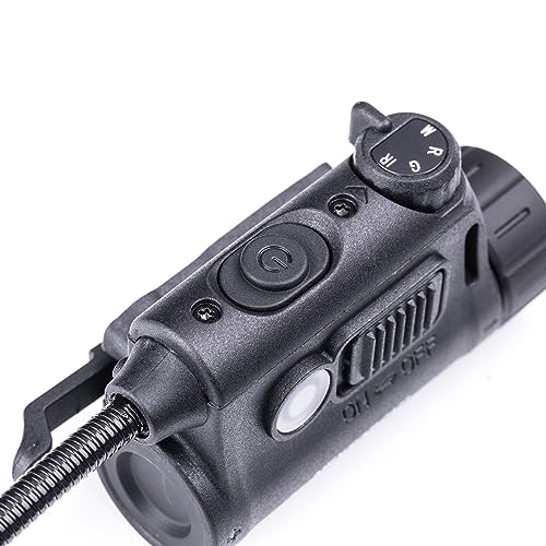NEXTORCH Rstar Tactical Helmet Light Military with IR Survival Signal Light Helmet Accessories Mount ARC Guide Rails Webbing Clips Magic Stickers Lightweight Helmet Light - Image 2