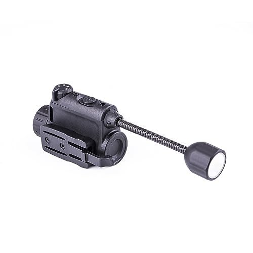 NEXTORCH Rstar Tactical Helmet Light Military with IR Survival Signal Light Helmet Accessories Mount ARC Guide Rails Webbing Clips Magic Stickers Lightweight Helmet Light - Image 5