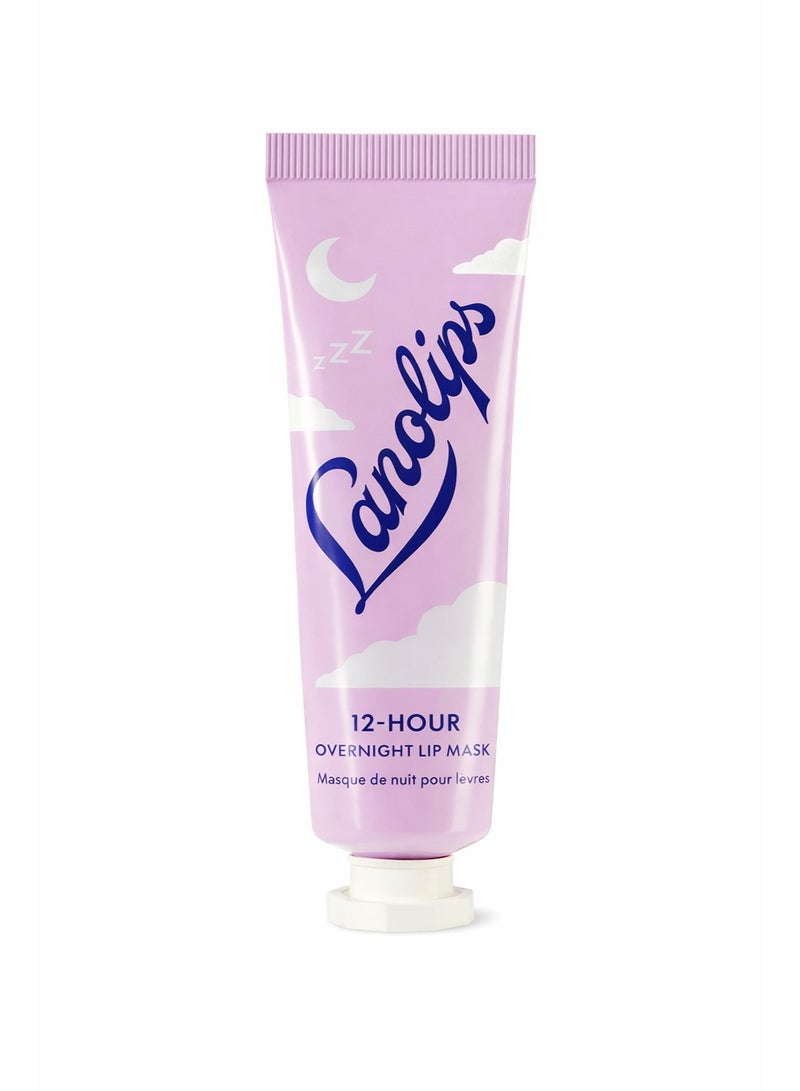 لانو ليبس ماسك شفاه ليلي بترطيب عميق حتى 12 ساعة من Lanolips – علاج مكثف أثناء النوم | ميني 3 جم - Image 1