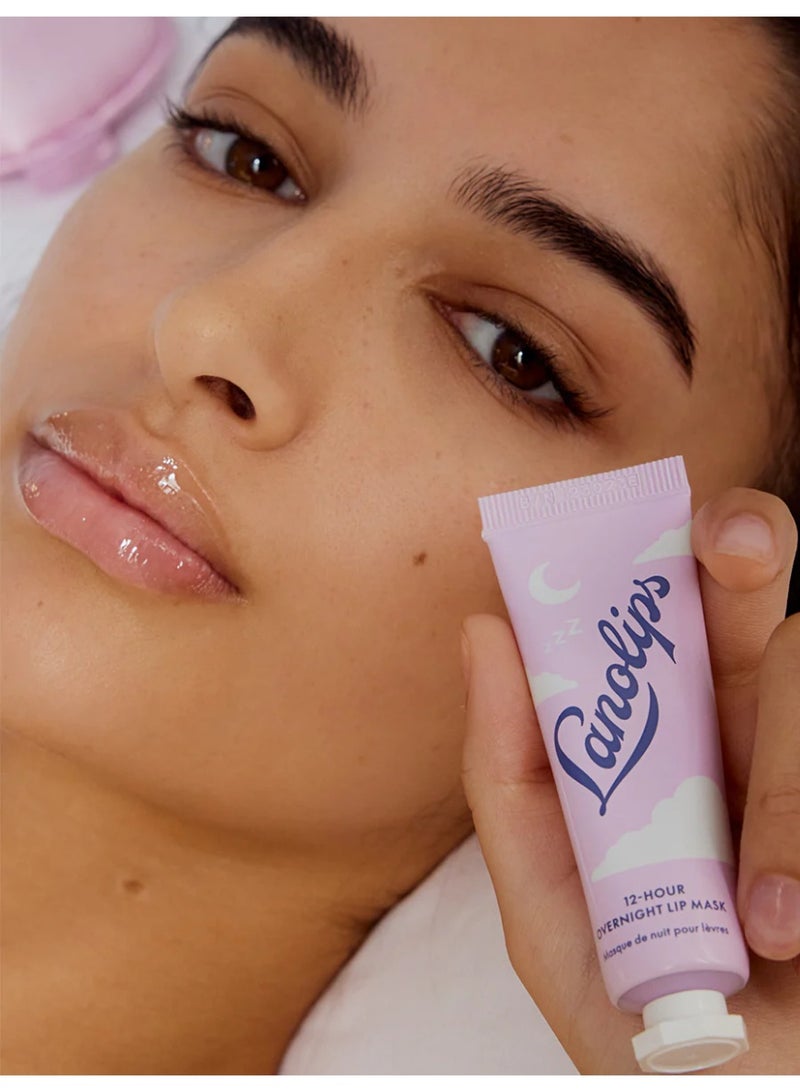 لانو ليبس ماسك شفاه ليلي بترطيب عميق حتى 12 ساعة من Lanolips – علاج مكثف أثناء النوم | ميني 3 جم - Image 2