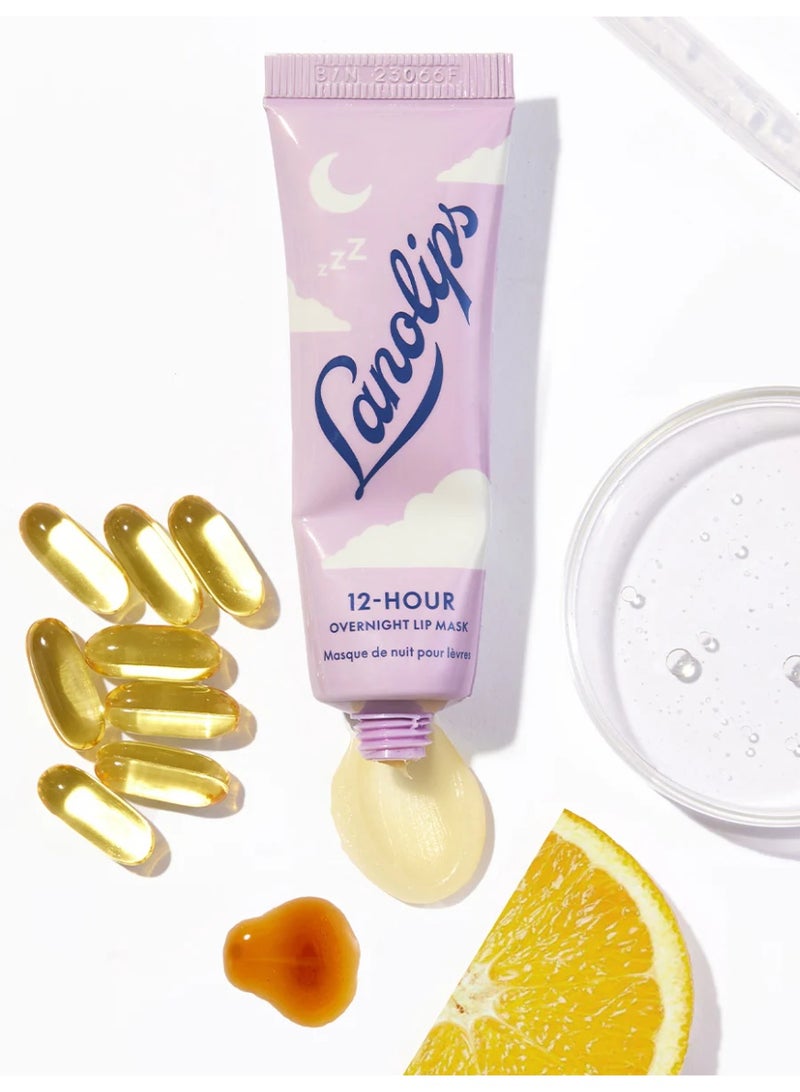 لانو ليبس ماسك شفاه ليلي بترطيب عميق حتى 12 ساعة من Lanolips – علاج مكثف أثناء النوم | ميني 3 جم - Image 3