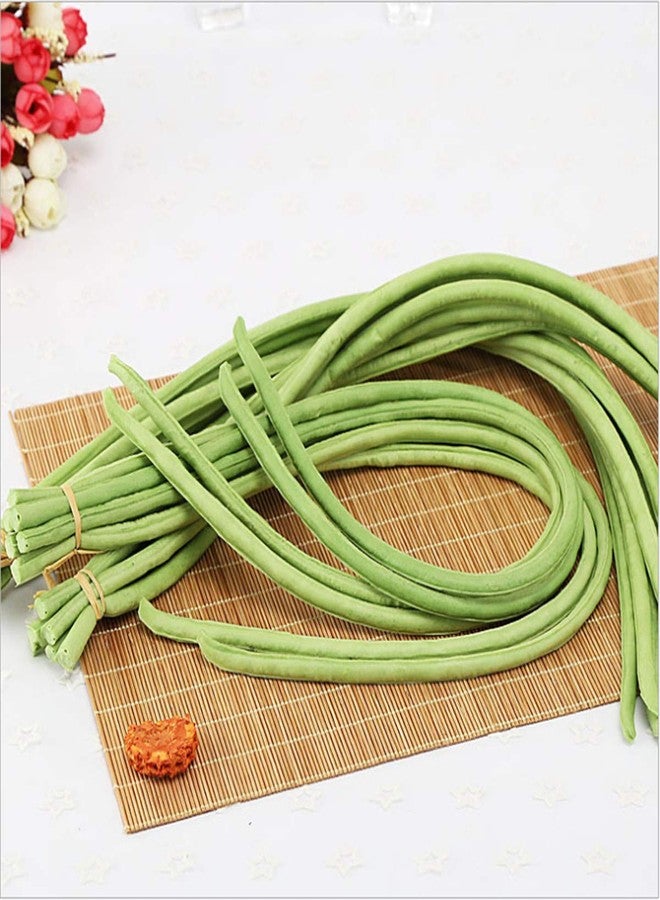 Zzooi 6PCS Artificial High Simulation Yard Long Bean Fake Asparagus Bean - Image 1