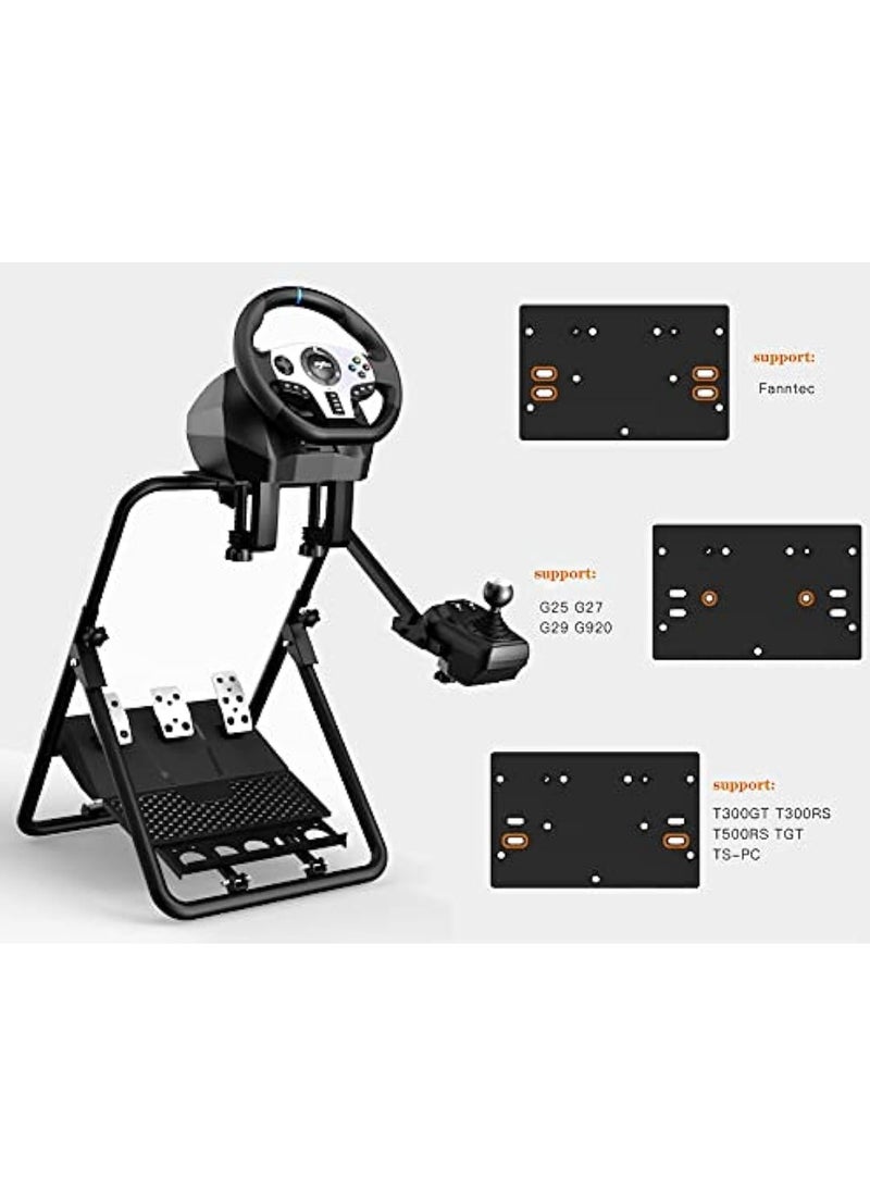 Foldable Racing Wheel Stand for Logitech, Thrustmaster GT500