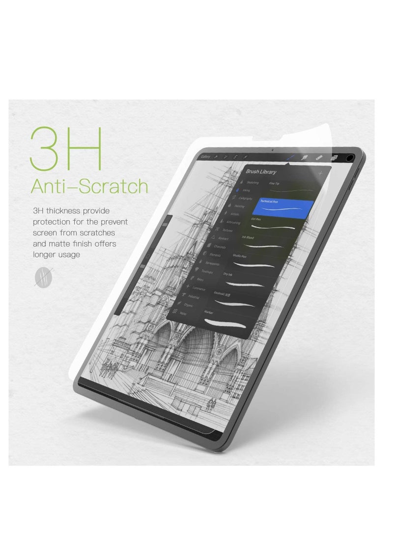 2Pcs Feel Like Paper Paper Texture Matte Protective Film Compatible with Huawei Matepad Air 11.5 inch 2023 /Huawei Matepad 11.5 2025/2023 /Matepad 11.5s 2024, - Image 3