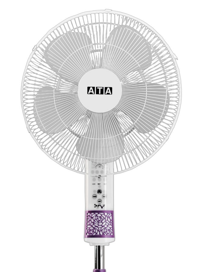 ATA Stand Fan 18 Inches 5 Blades With Remote Control - Image 2
