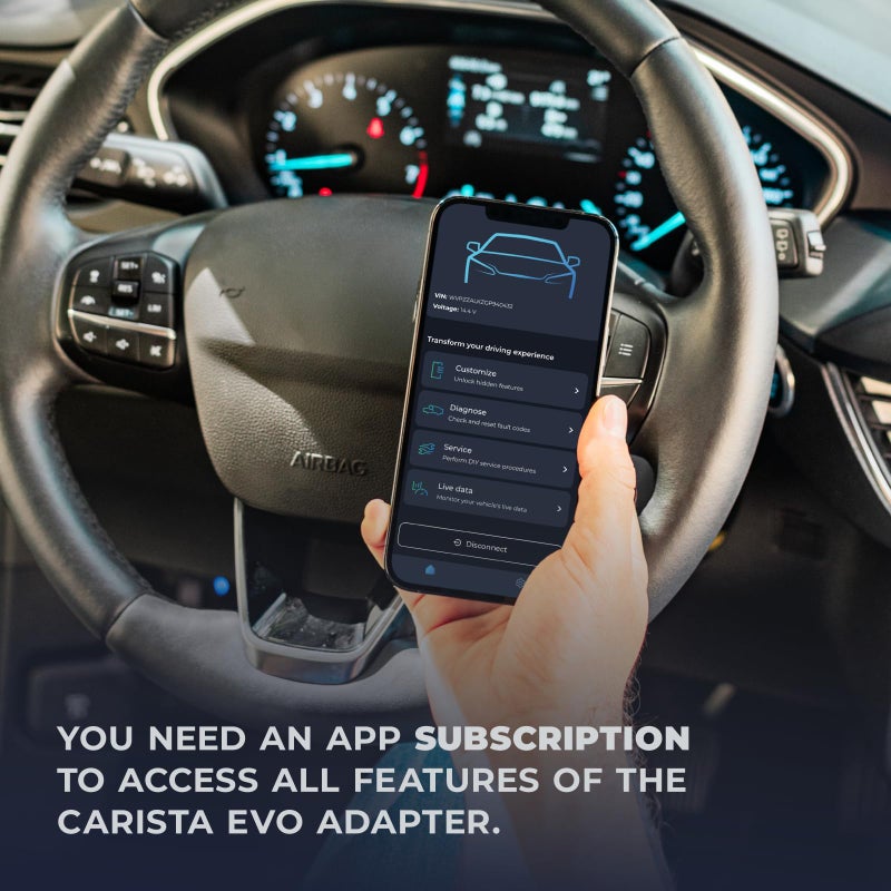 Carista Evo - Bluetooth Scanner And App: Diagnostics  Customizations  Service Tools  And Live Data - Image 4