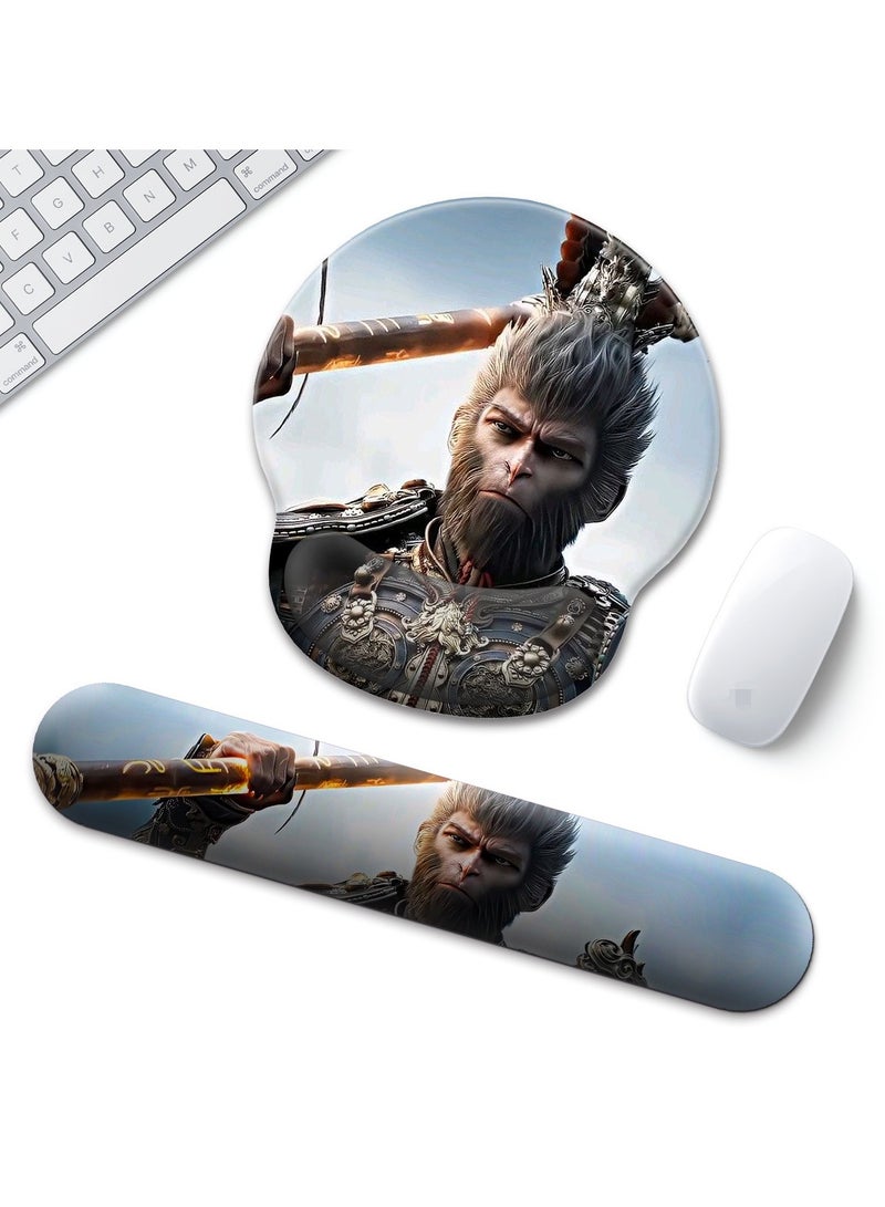 MQD Black Myth Wukong Wrist Guard Mouse Pad Set 