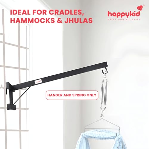 Happykid Cradle Metal Hanger and Spring for Baby, Thottil, Jhoola, Palna, Jula, Swings | Capacity Upto 20Kg - Image 5