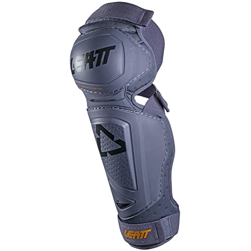 Leatt Adult 3.0 EXT Off-Road Motorcycle Full Length Knee and Shin Hard Shell Guard, Flint, L/XL - Image 2