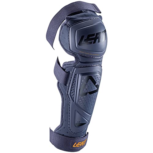 Leatt Adult 3.0 EXT Off-Road Motorcycle Full Length Knee and Shin Hard Shell Guard, Flint, L/XL - Image 3