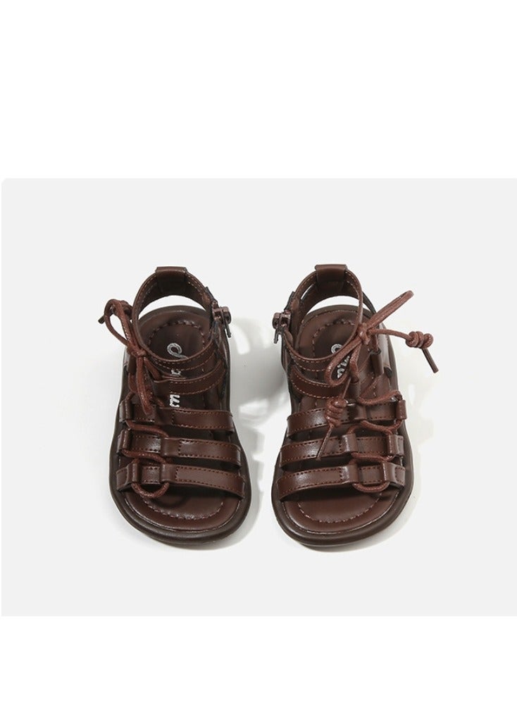 Girls' Comfortable Soft Sole Single Shoes And Sandals  - Image 1