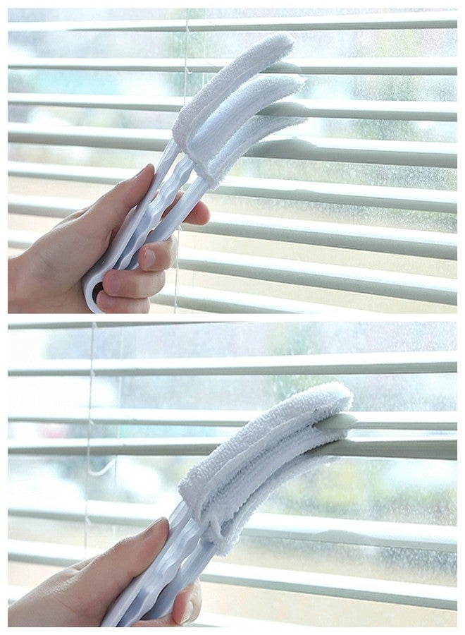 Kare Kind Window Blind Cleaner - 2 Clamps and 5 Removable Sleeves - Ideal Duster Cleaning Tool for Blinds, Shutters, Shades, Air Conditioner Vent Covers, etc. - Quick, Easy, Washable, Reusable - Firm Wipe - Image 3