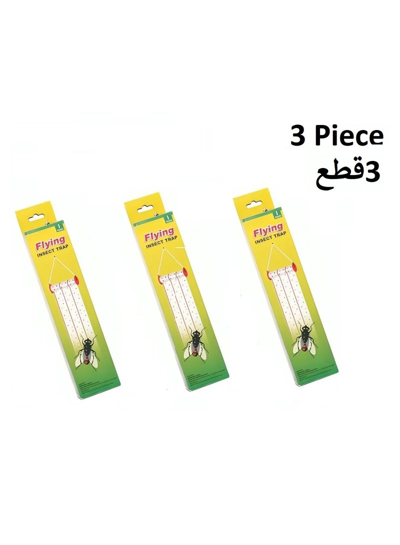 3 Piece Flying Insect Glue Snare Fly Glue Trap Long Papers - Image 1