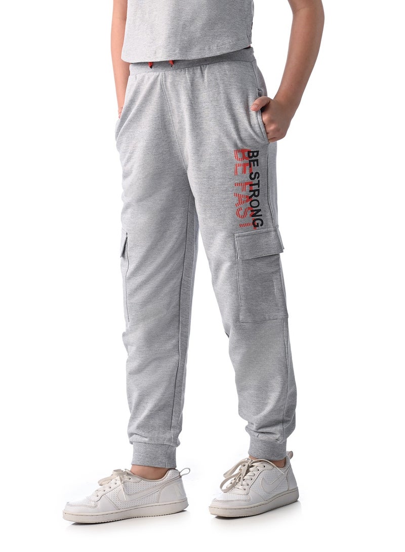 فكتور اند جين طقم بناتي قطعتين - بلوزة رياضية مع بنطال رياضي متطابق - أنيق ومريح - Image 3