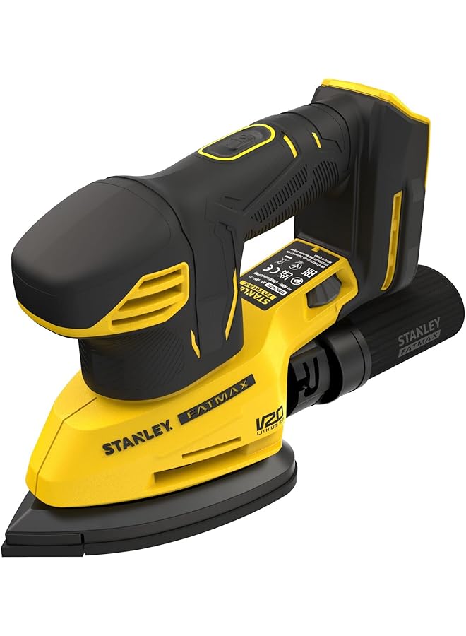Stanley Lijadora De Detalles V20 Li Ion 18V Variable Velocidad 9.000 12.000 Opm Tamaño Base 110 Mm Cm² Conexión Para Aspiradores. - Image 2