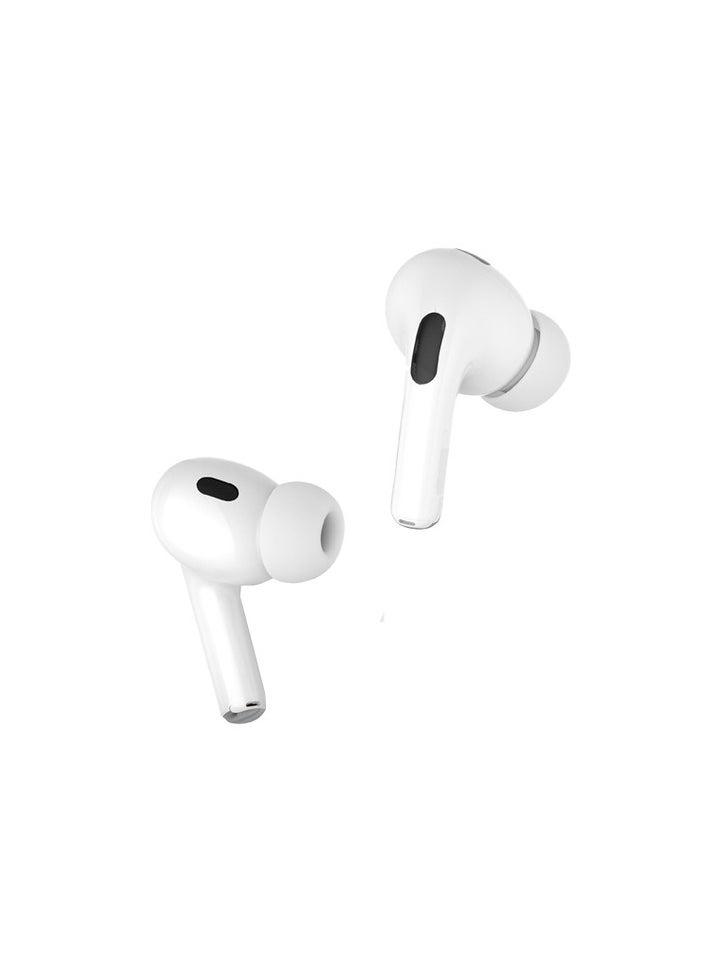 porodo - Earbuds Pro 2 With Touch Display with Environmental Noise Cancellation and ANC / Deep Bass / Touch Control / 20 Hours Working Time /1.47 inch Screen size - White - Image 1