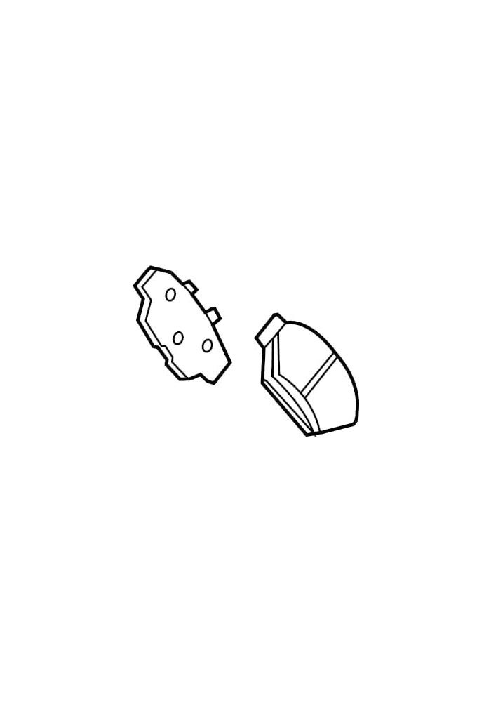 Motorcraft Genuine Front Brake Pad Set for Ford Mustang (2005-2014) - Motorcraft - Image 4