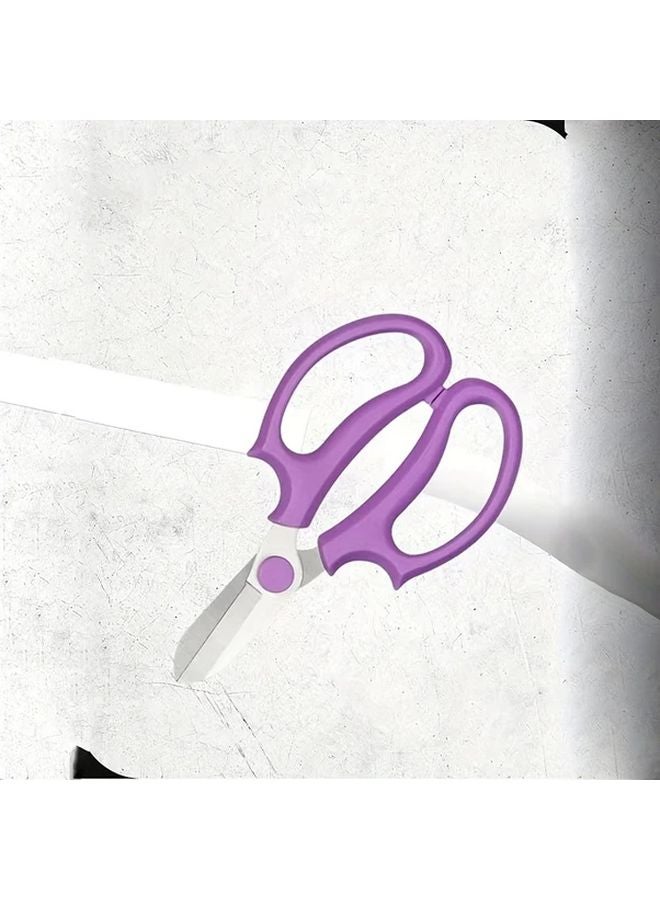 1pc Ambidextrous Gardening Pruning Shears Stainless Steel Blade Manual Multi Function Garden Scissors - Image 3