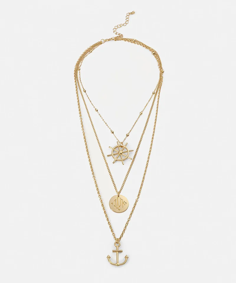ابيكول Multi-Charm Layered Necklace