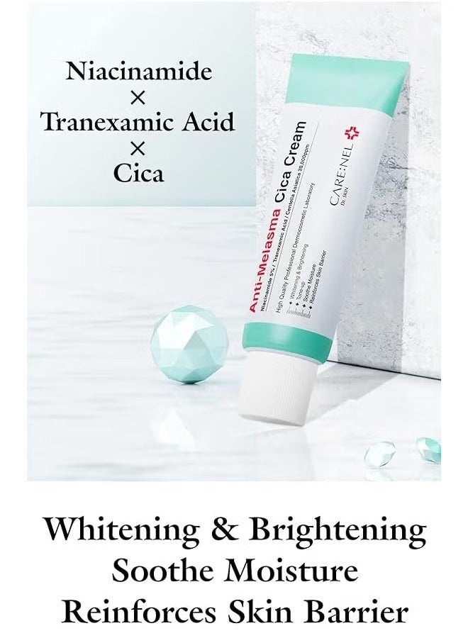 CARENEL Anti Melasma Cica Cream, Melasma Treatment For Face Cream, Dark Spot Remover Centella Asiatica, Skin Care Beauty Products - Image 5