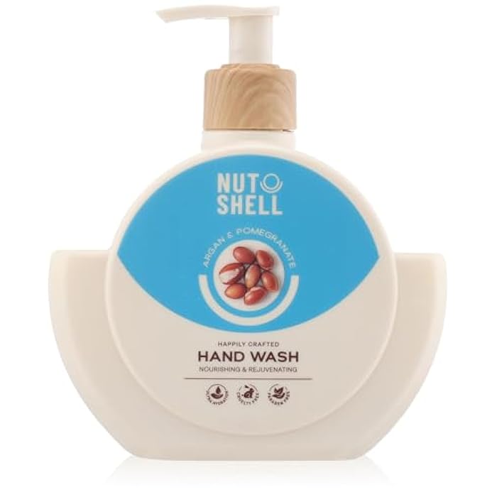 Nutshell - Argan & Pomegranate - Hand Wash - Image 1