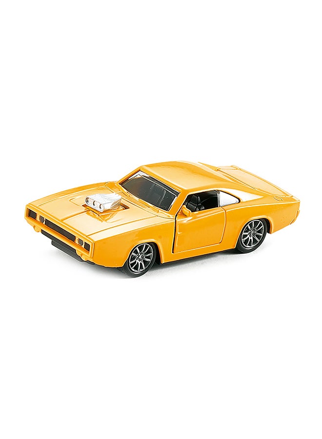 Galaxy Toys Galaxy 1:32 DODGE CORONET Pull Back Die-Cast Car, Light and Sound, 2 Door Opening, Assorted Color, 10-15 cm, Friction Powered, Battery Included  - Image 3