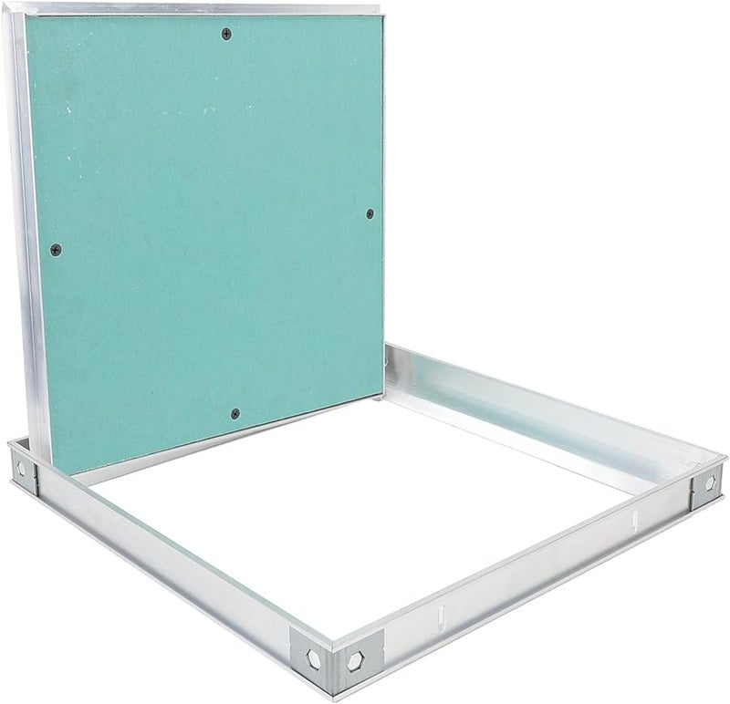 باب دخول مقاس 300 × 300 مم إطار ألومنيوم مقوى بتصميم مخفي للاستخدام المكتبي والتجاري - Image 5