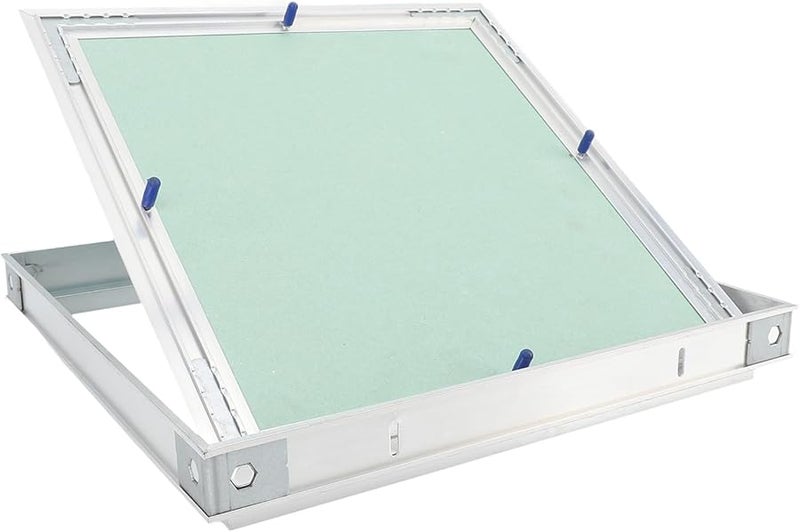 باب دخول مقاس 300 × 300 مم إطار ألومنيوم مقوى بتصميم مخفي للاستخدام المكتبي والتجاري - Image 3