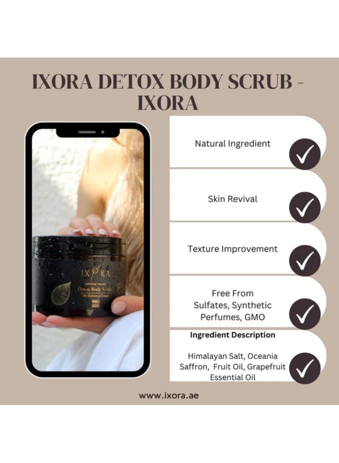 IXORA Detox Body Scrub by IXORA - Revives Skin, Removes Dead Skin Cells, and Improves Skin Texture - Image 5
