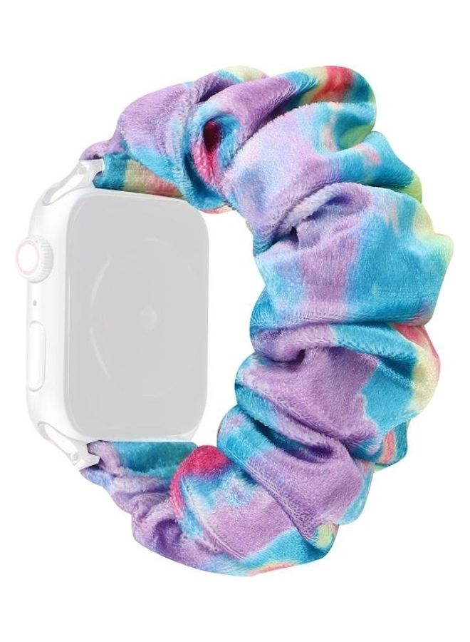 NIBEMINENT Replacement Watchband For Apple Watch Series 7 45mm/6 & SE 5 4 44mm/3 2 1 42mm Multicolour - Image 4
