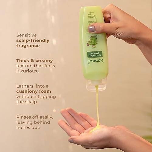 Naturali Australian Tea Tree Non-Drying Dandruff Defence Shampoo 370 ml | Removes Dandruff from Source | Soothes Itching, Irritation | Strong & Smooth Hair | For Men & Women | No Sulphate No Paraben - Image 4