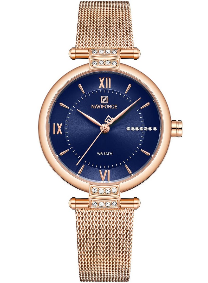 NAVIFORCE Naviforce Watch For Women NF5019-RG-BE  - Image 2